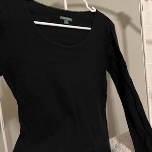 Lace neck Target long sleeves